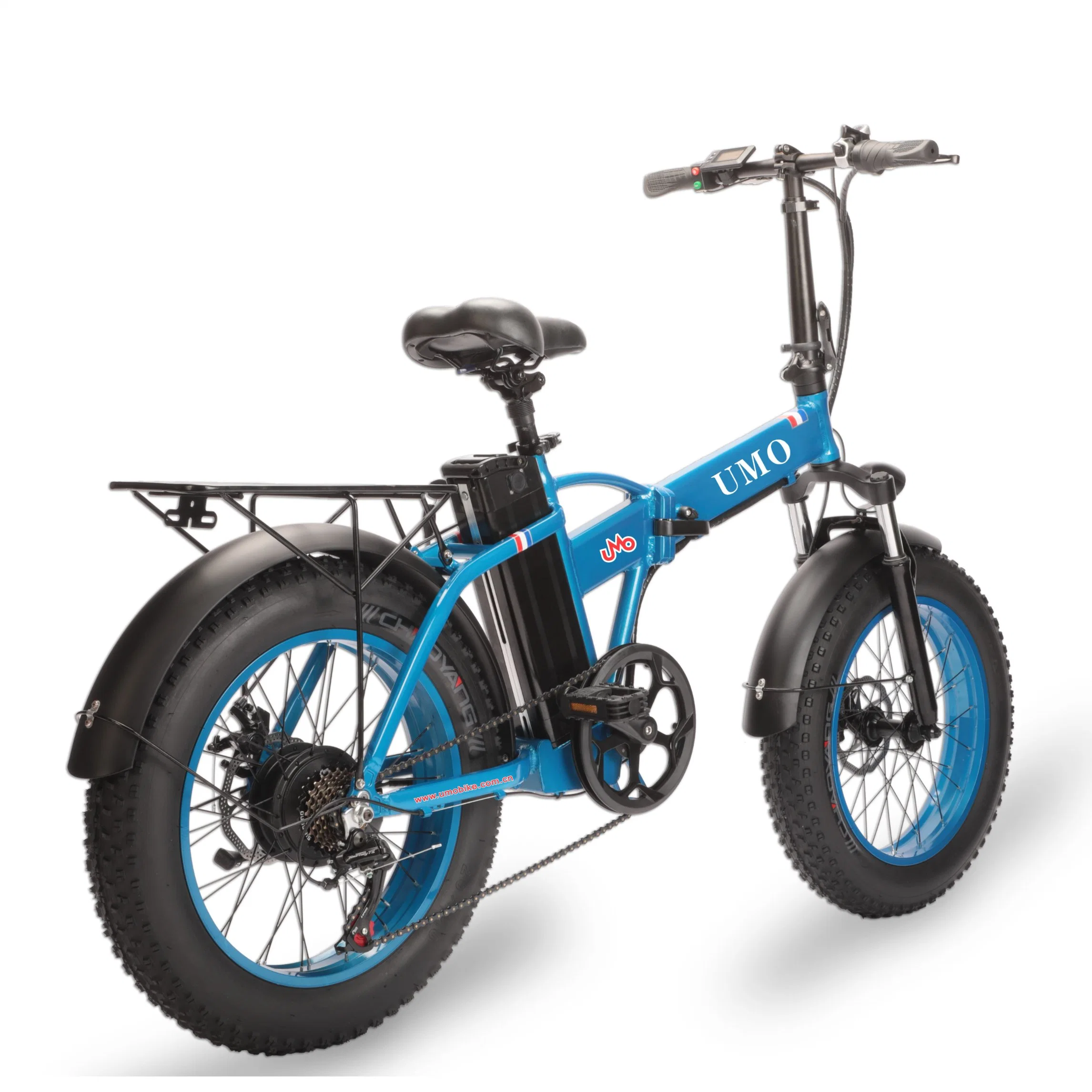 Customized 500W/750W/1000W Brushless Motor Electric Bike 7 Speed Foldable Ebicycle