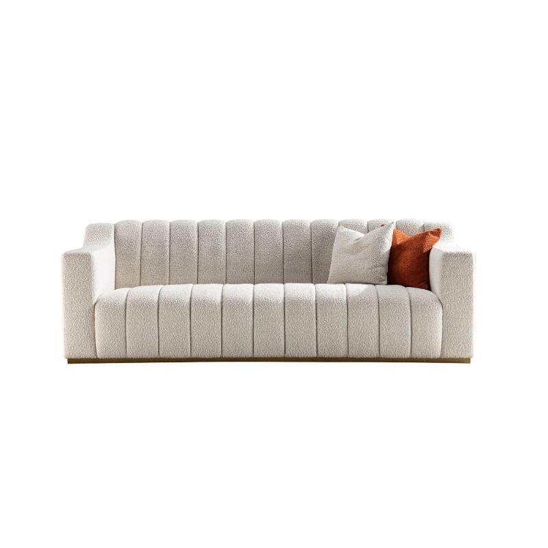 Modern Couch Simple Sofa Minimalist Italian Designs Fabric Sofa Set Furniture Living Room