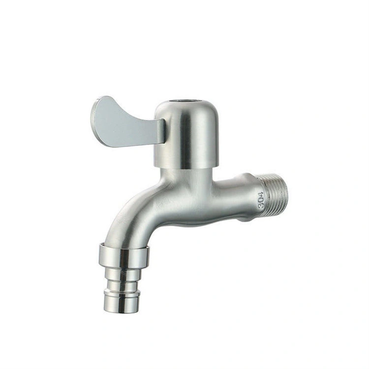 Simple Wall-Mounted Bathroom Bath& Basin Wall Mounted Faucet Single Tap