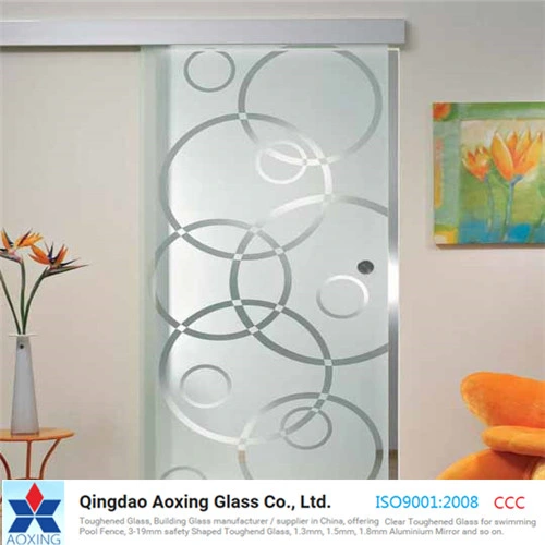 Safe Tempered Screen Printing Glass for High-End Residential Area