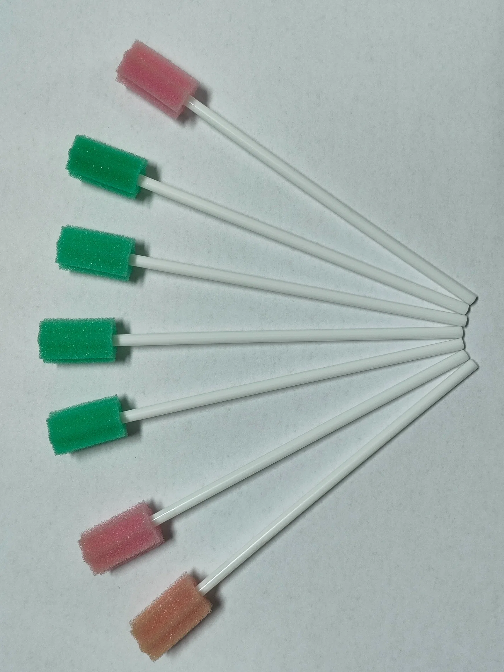 Uso médico Disposable Oral Swabs esponja Oral Stick
