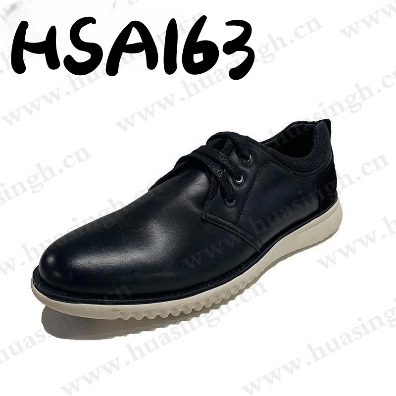 Gww, Formal Social Occasion Anti-Skid White Rubber Outsole Office Shoe Fashion Lightweight Lace-up Style Natural Leather Dress Shoe Hsa163