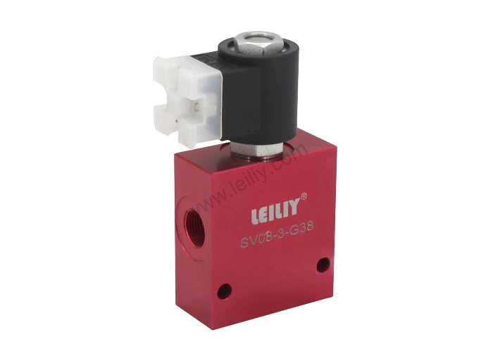 Leiliy Dhf08-228 High-Quality Normally Closed, Two-Way, Two-Position, Bi-Directional Cartridge Solenoid Valve for Industrial Applications