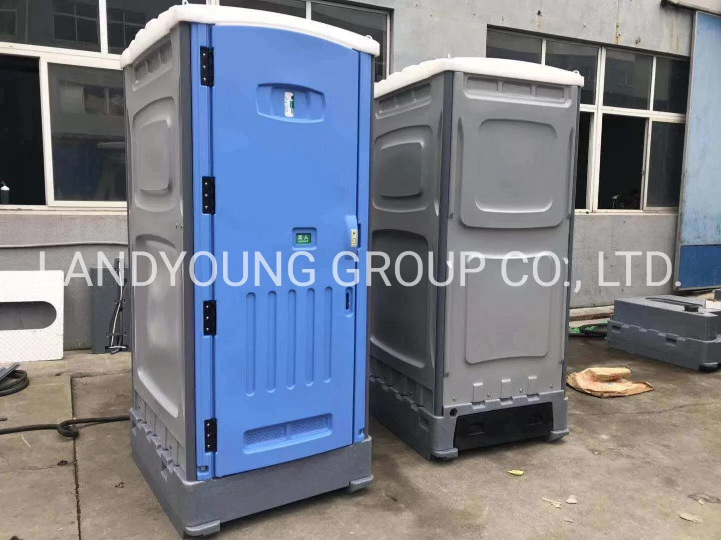 FRP GRP Mobile Toilet Septic Tank Equipment Public Toilet