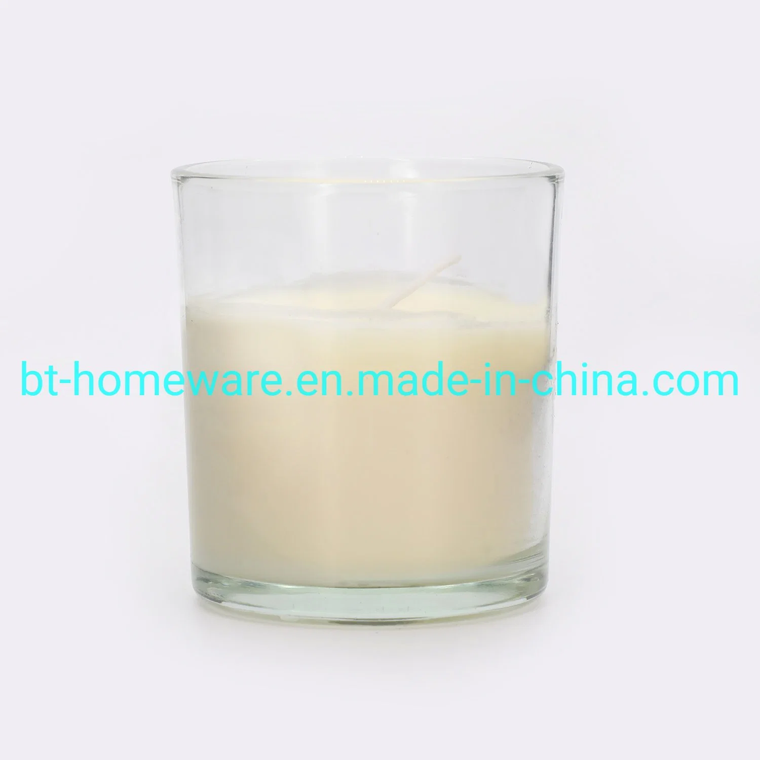 Wholesale/Supplier 2.5oz 3oz 82ml 95ml Small Glass Clear Candle Candlestick Holder for Candle Making Wishing Birthday Party