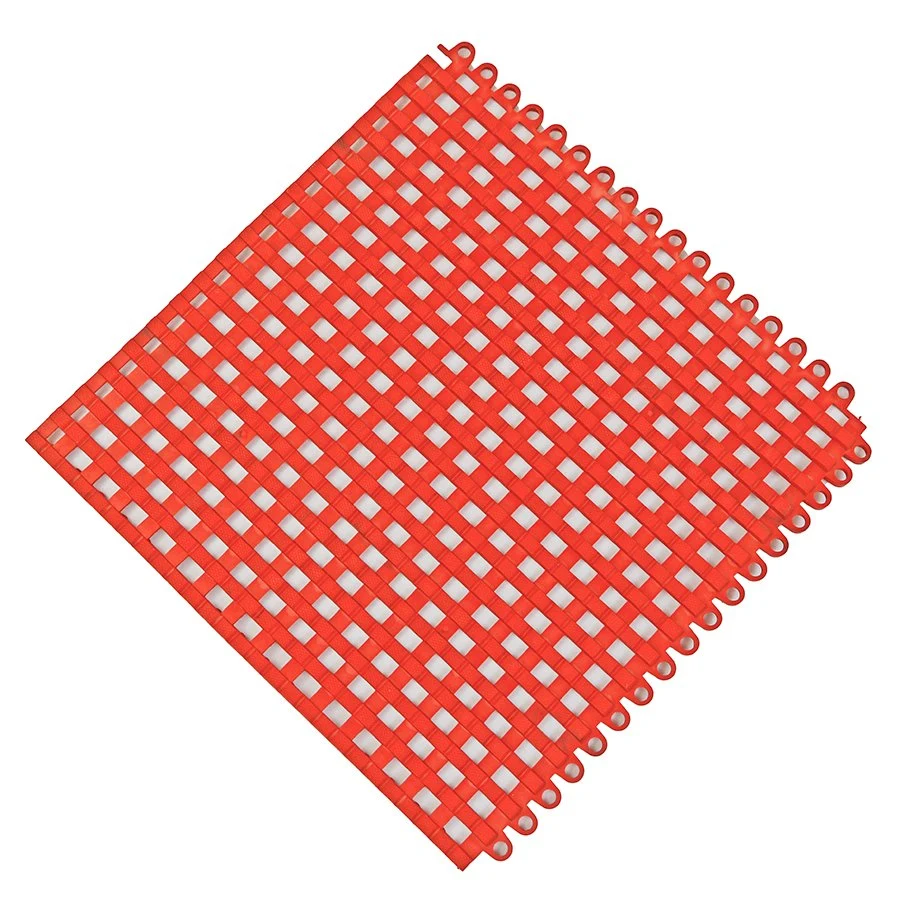 PVC Spare Ribs Bathroom Non-Slip Drainage Interlocking Floor Mat