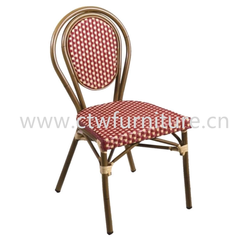 Hot Sales Garden Bistro Set Home Furniture Outdoor Rattan Dining Restaurant Chair