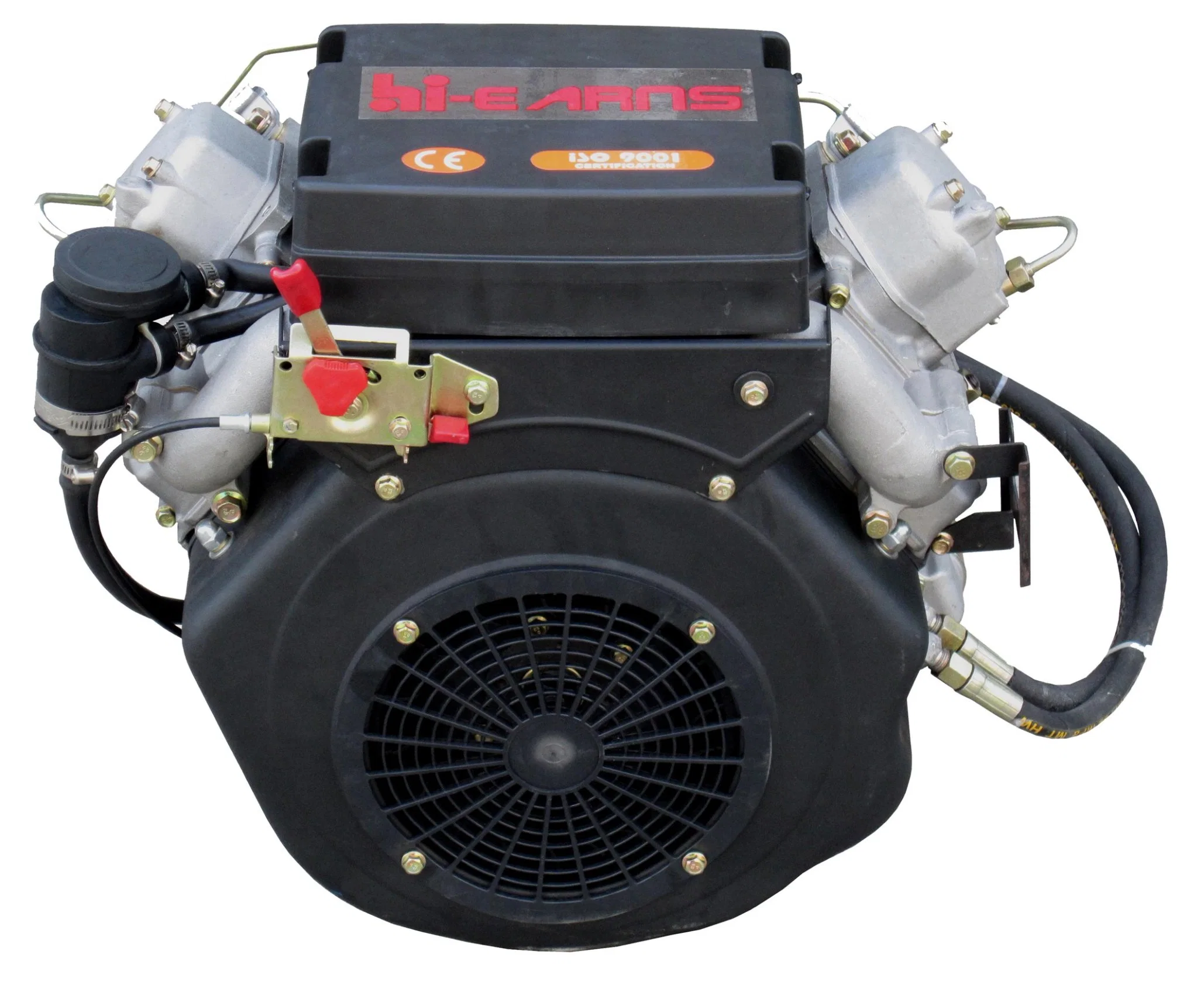 Air-Cooled Dois Cilindros Diesel Engine para abrir o gerador da estrutura (2V86F)