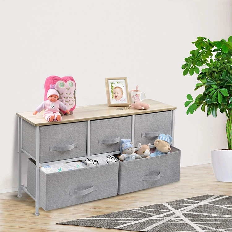 Hot Sale Luxury Furniture Kid&prime; S Storage Cabinet Living Room Toys Storage 5 Layer Space Cabinet