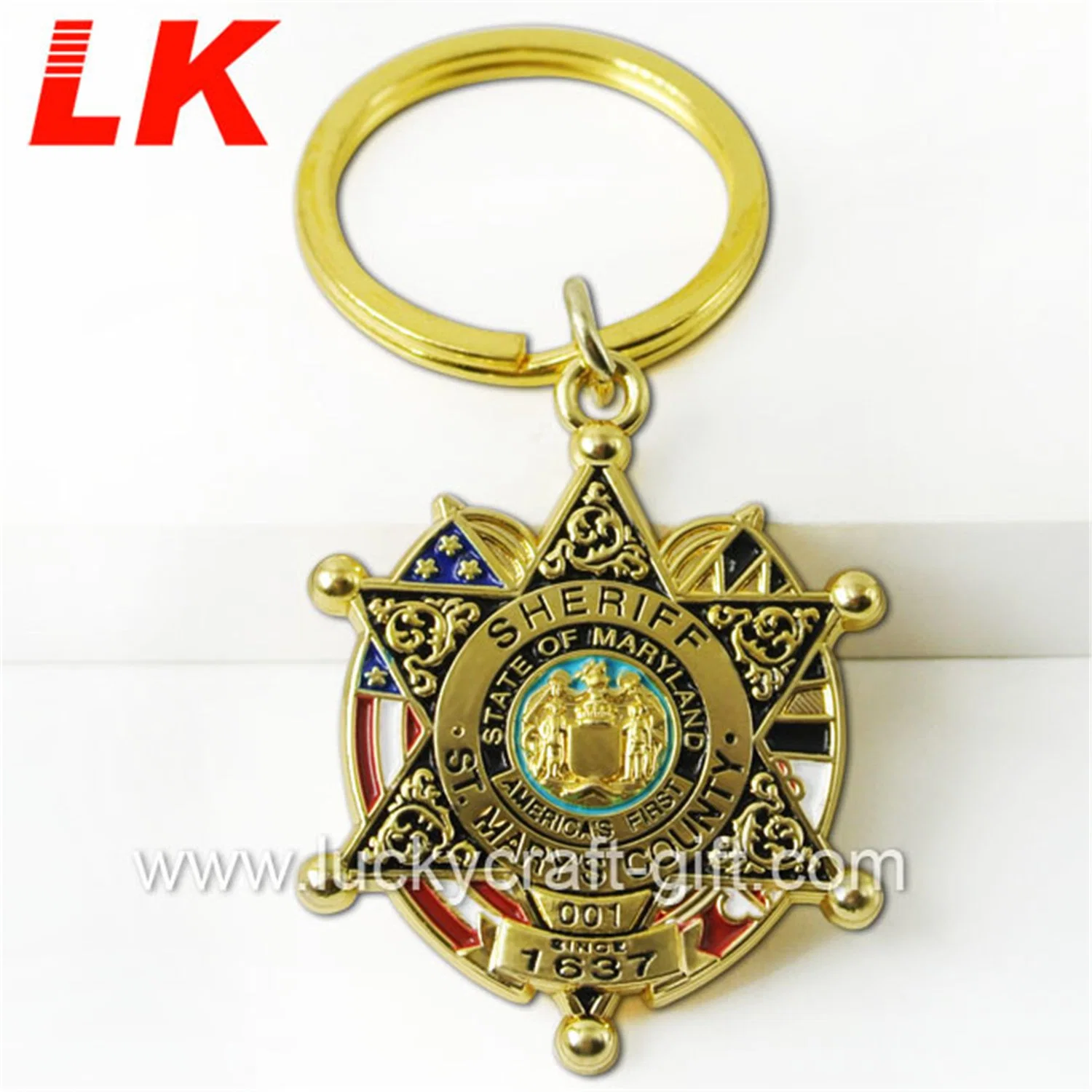 Wholesale/Supplier Promotional Souvenir Decoration Customized Custom Zinc Alloy 2D 3D Colorful Enamel Logo Gold Metal Personalized Ring Key Chain for Promotion Gifts