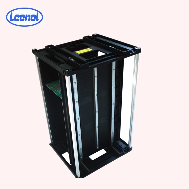 Leenol-A801A_Conductive Hot-Selling Plastic SMT Magazine ESD PCB Storage Rack