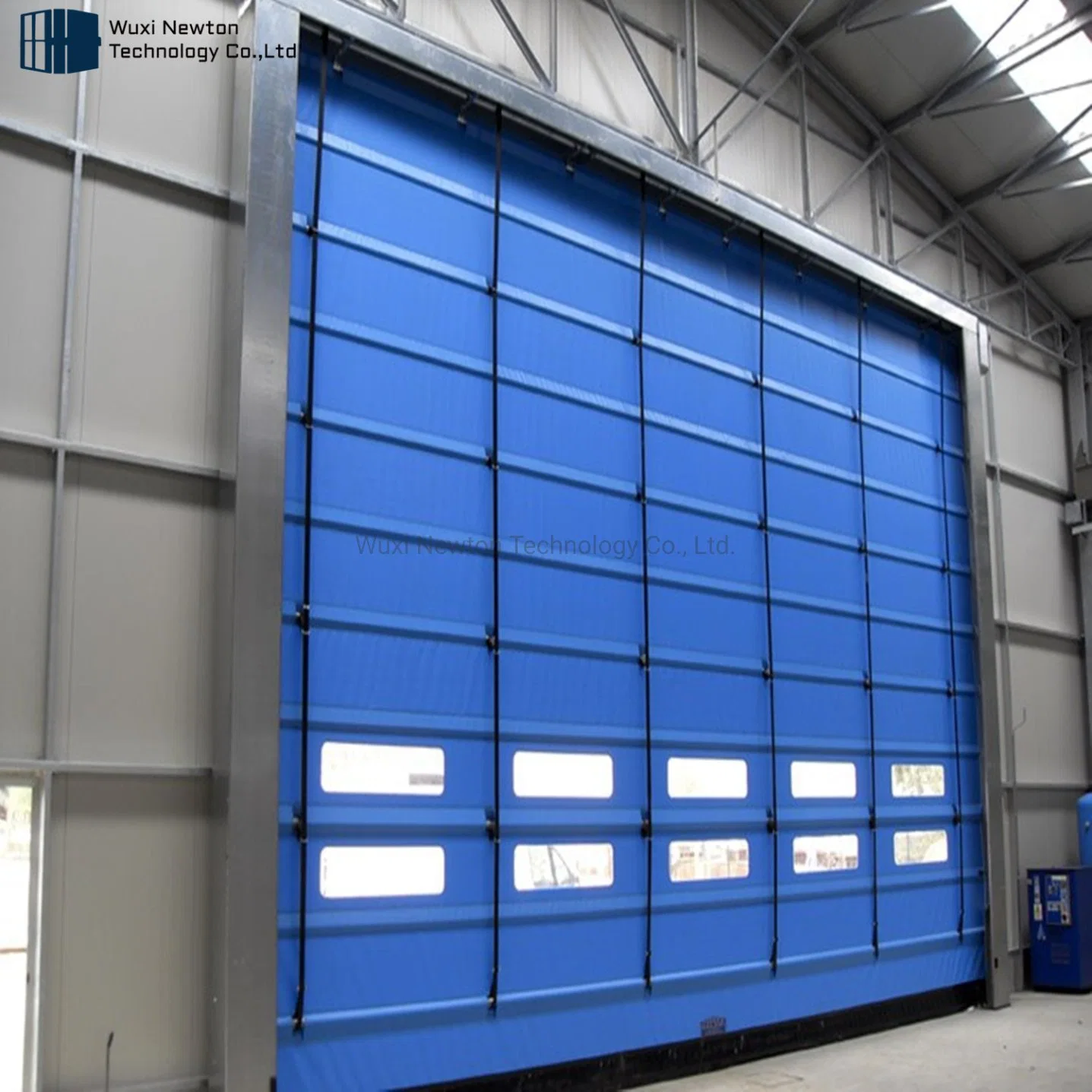 High Speed PVC Fast Roller Shutter Stacking Rolling up Industry Door