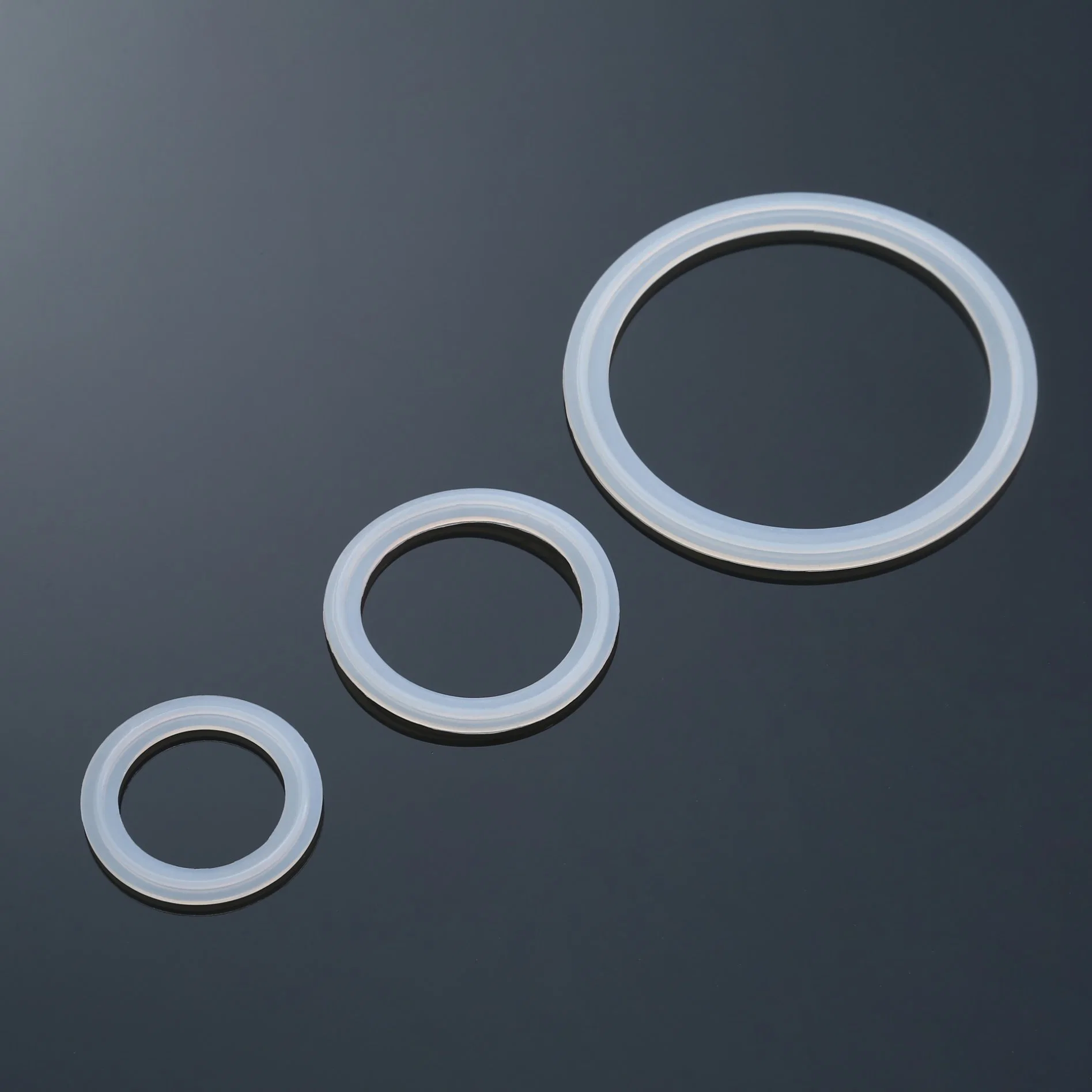 Sanitary Stainless Steel FDA Food Grade Silicon EPDM Clamp Seal Ring Gasket