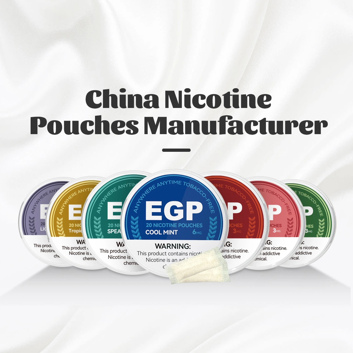 OEM Service Newest Great 3mg 6mg 12mg 22mg Snus Pouches Europe USA Shop Hot-Selling