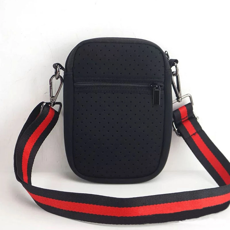 Fashion Women Shoulder Bag Stock Waterproof Phone Pouches Wholesale/Supplier Messenger Sling Bags Neoprene Crossbody Purse