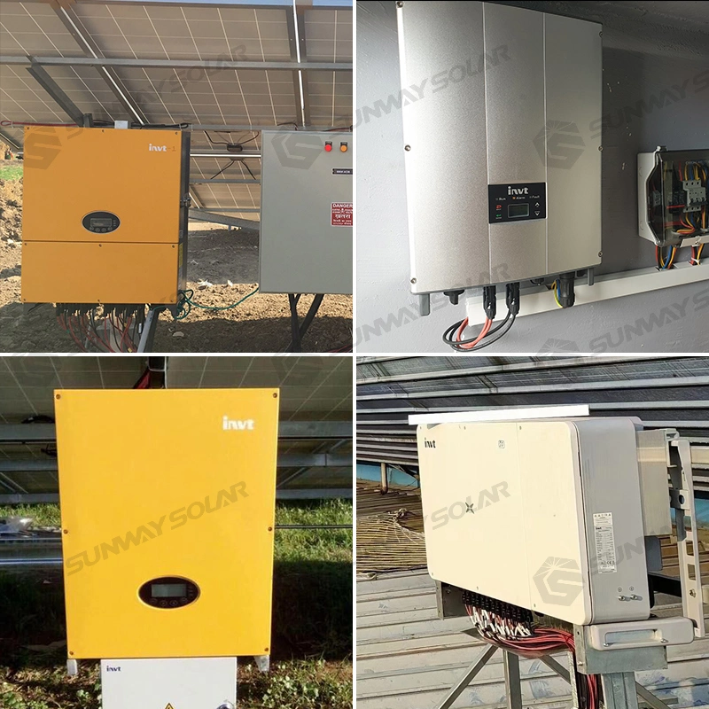 Completar 10 kw a 20kw 30kw Paquete de Energía Solar en la red eléctrica 220V 380V sistema de energía solar para el hogar