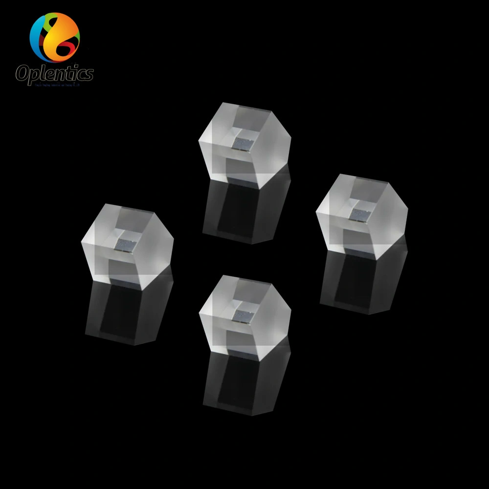 High Precision UV Fused Silica Quartz Beamsplitter Penta Prism