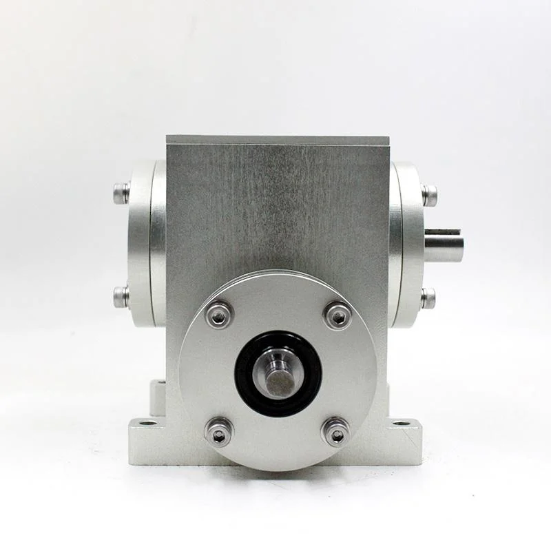 Right Angle Nmrv Worm Gearbox with Double Shafts Worm Gearmotor Reducer