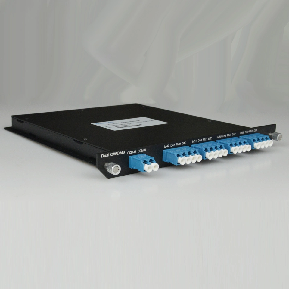 C21-C60 Wdm Single Fiber/Dual Fiber 4 8 16 Channel DWDM Mux/Demux 40CH AWG DWDM