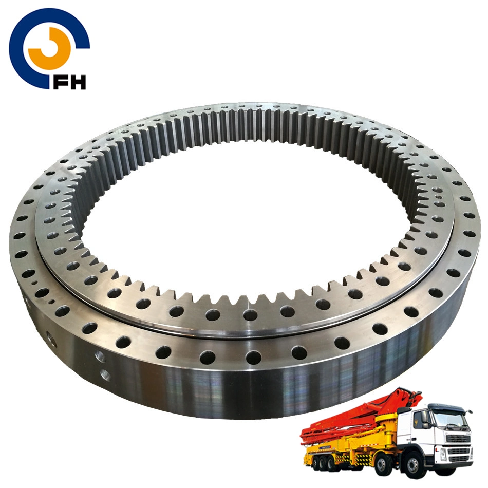 Long Spiral 01-1050-00 External Gear Engineering Drilling Rig Use Swing Ring External Teeth Ball Slewing Bearing