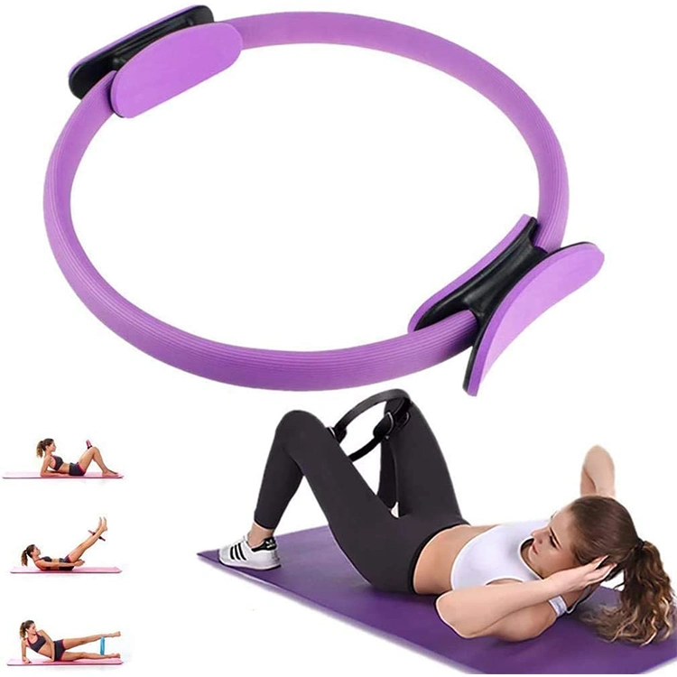 Eco Strong Fitness Home Workout Yoga Magic Circle Pilates Ring Set mit Griff