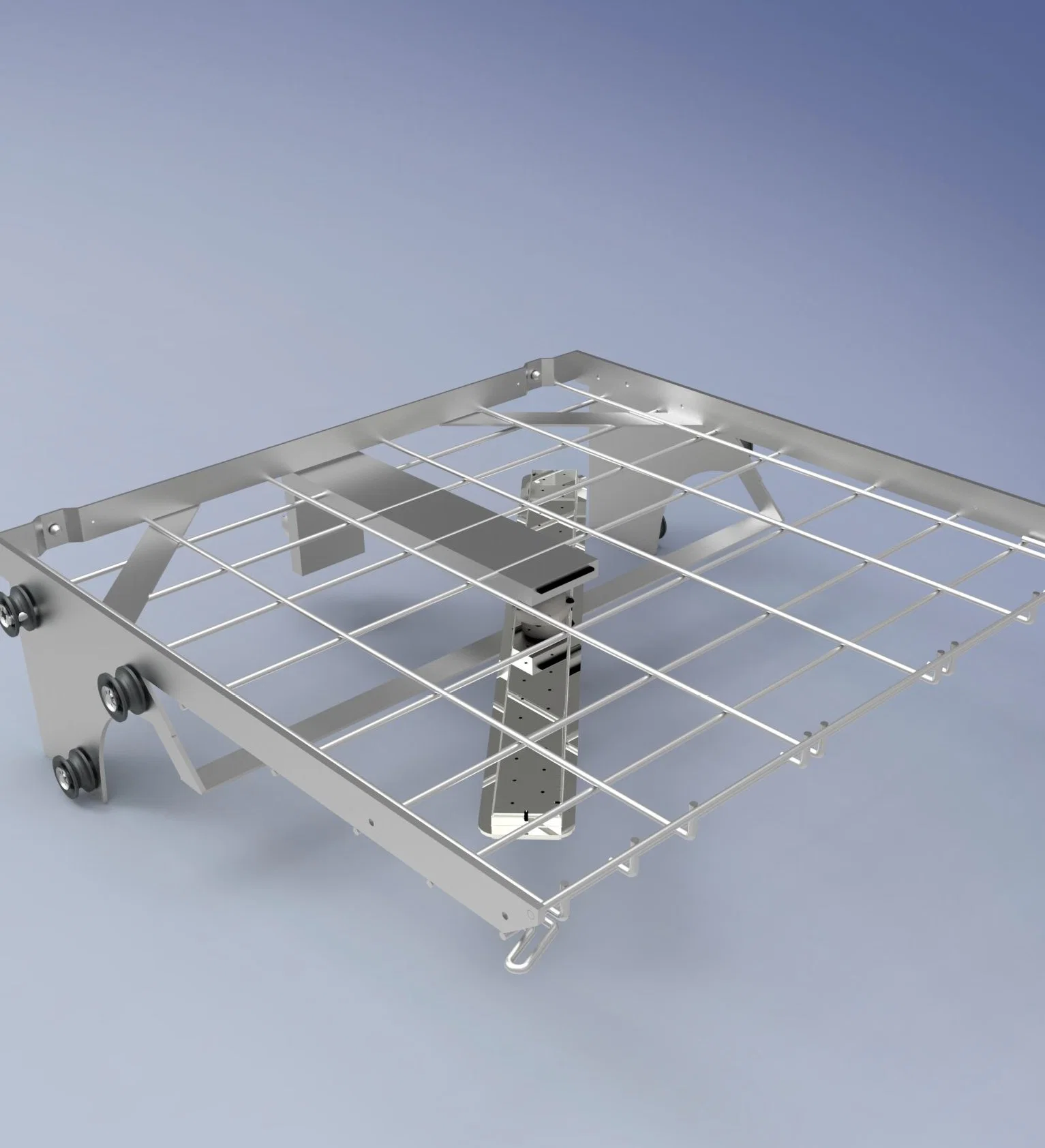 Height-Adjustable Upper and Middle Modular Baskets with Built-in Spray Swivel Arms Can Hold Various Racks