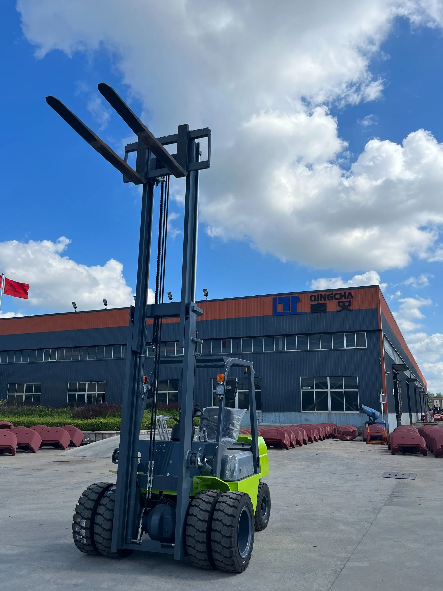 Cheap Price 3.5 Ton Industrial Diesel Forklift with CE Certificate