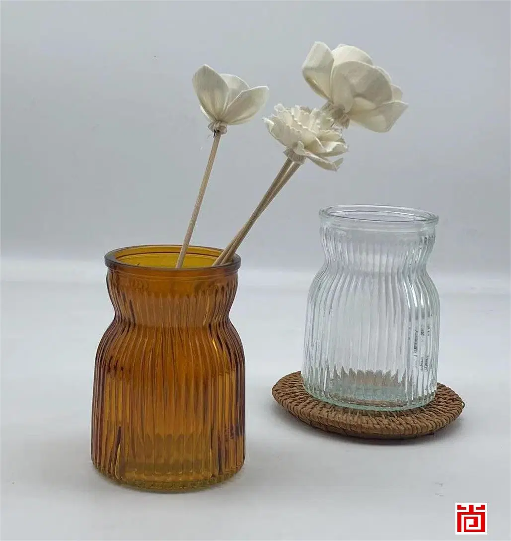 Marvellous European Style Glass Flower Vase for Home Decor