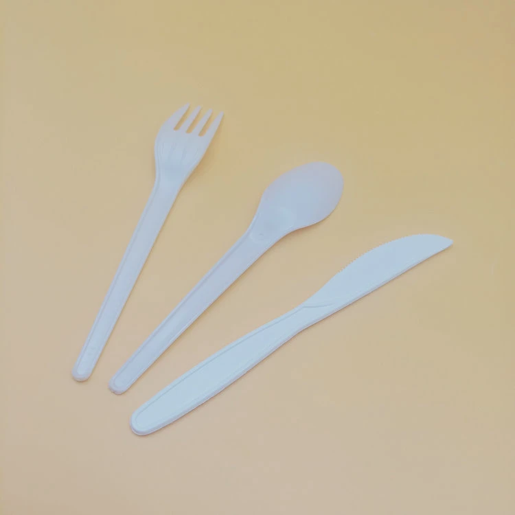 100% Biodegradable Fancy PLA Spoon Fork and knives