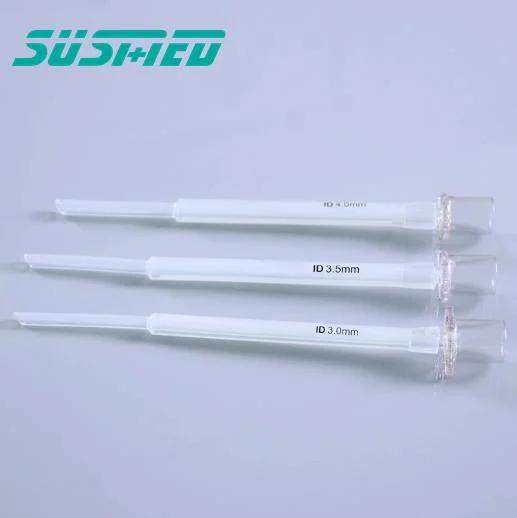 Tube endotrachéal en silicone pour oiseaux tube vétérinaire