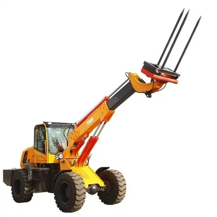 4X4 Articulated CE Zhs2500kg Construction Equipment Agriculture Farm Articulated Telescopic Boom Loader for Sale