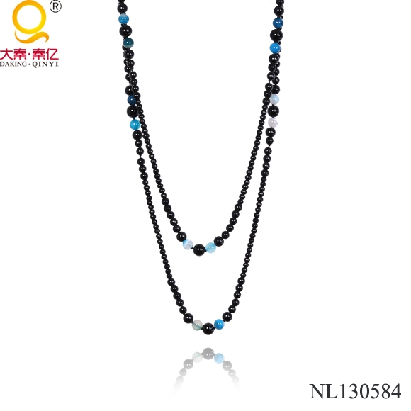 2014 Glass Bead Necklace China Wholesale