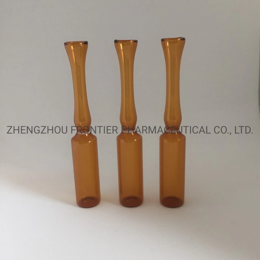 Neutral Borosilicate Amber Glass Ampoules 2ml for Injection ISO