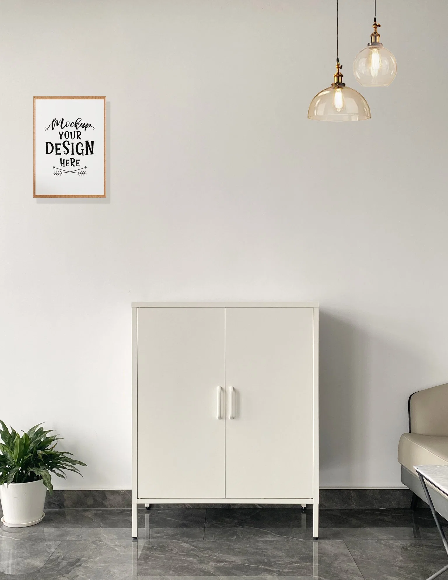 Display and Store Your Fine China with a Metal Sideboard Cabinet