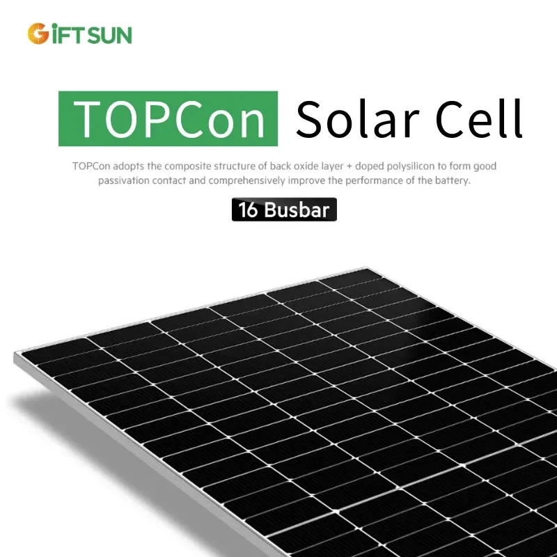 Europe Warehouse 565W 570W 575W 580W 585W 182mm Topcon Monocrystalline Solar Panel Cells