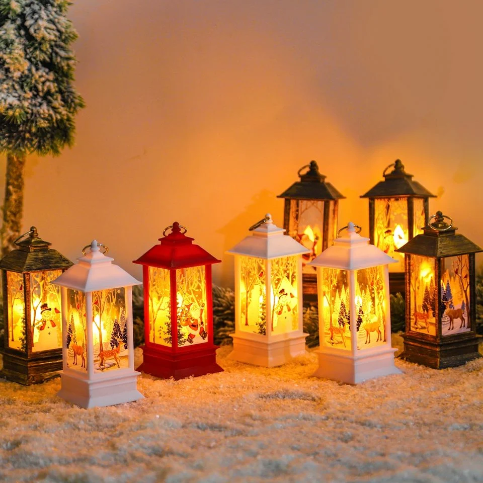 Wholesale/Supplier Christmas Lantern Light Merry Christmas Decorations, Excluding Freight