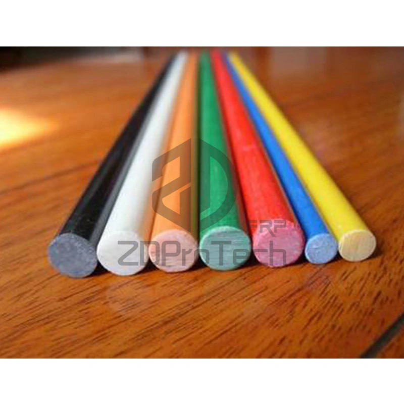 Fiberglass Reinforced Plastics Tent Poles FRP Pole / Rod Tube / Solid Fiberglass Rods for Sale.