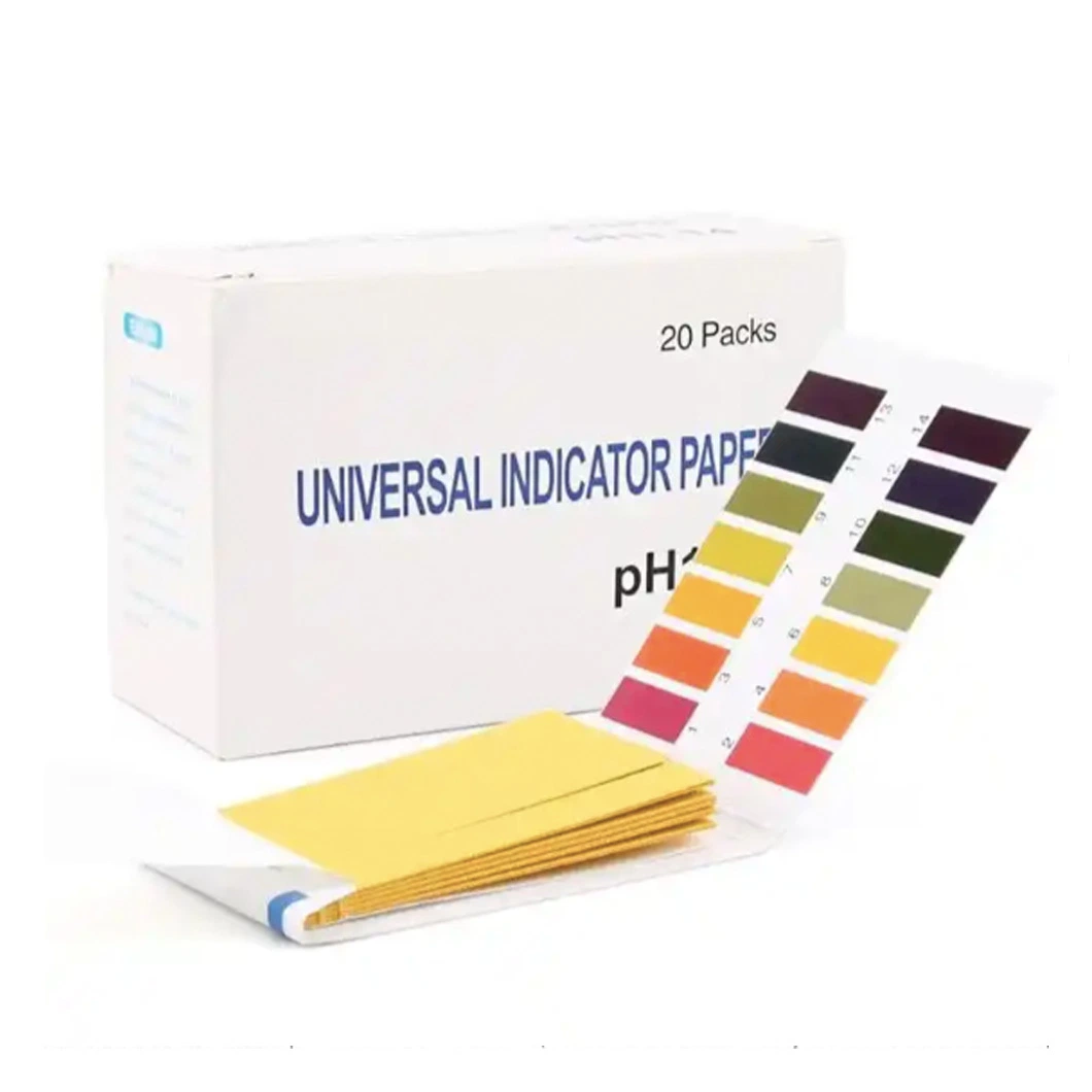 pH Rapid Test Paper, Chemical Dry pH Test Strips