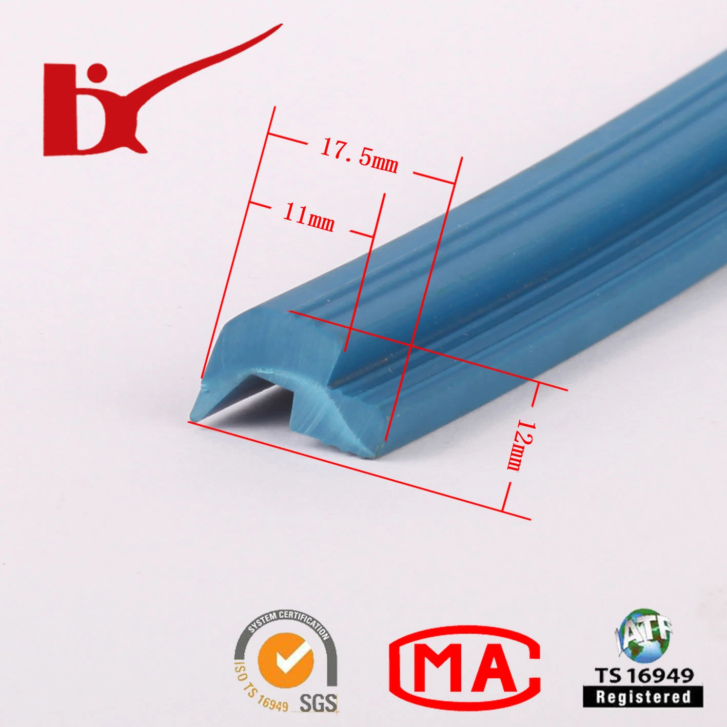 Heat Resistant Silicone Rubber Strip Product