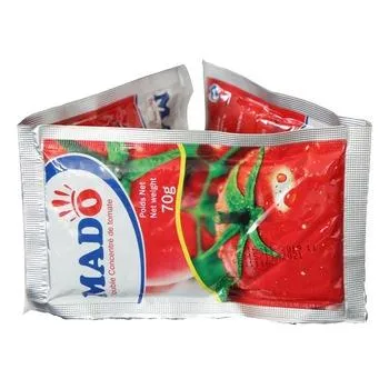 Tomato Paste 70g Sachet Mado Brand Standup