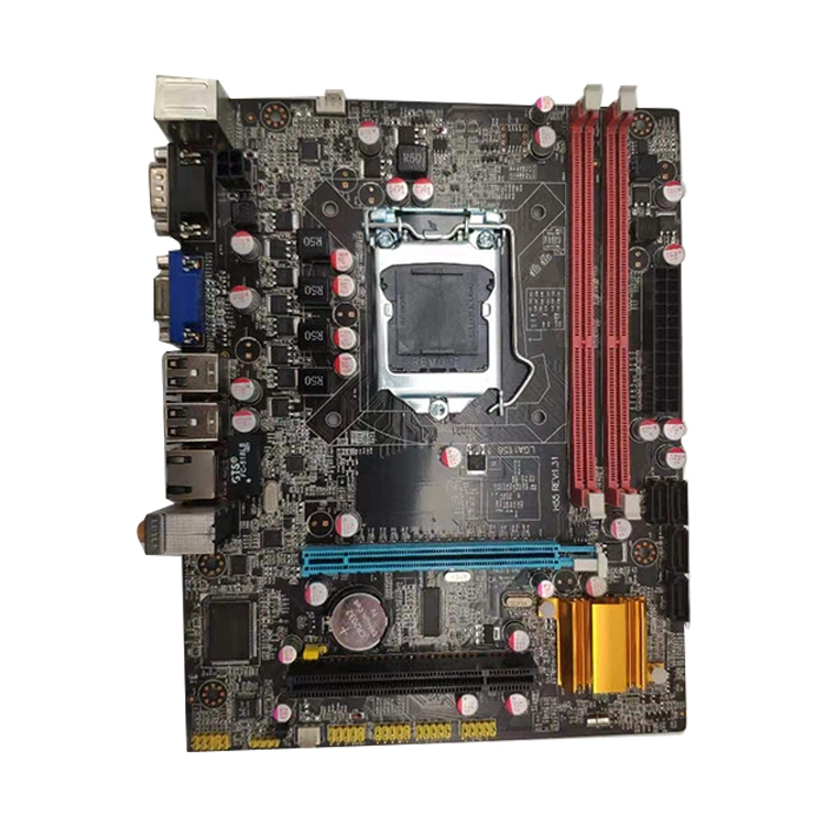 Best Sales H55 Motherboard LGA1156 Intel Pentium Core I3 / I5