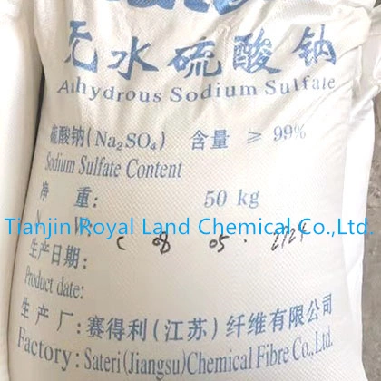 Hot Selling Na2so4 Sodium Sullfate Anhydrous Sateri Brand Ssa for Detergent and Textile