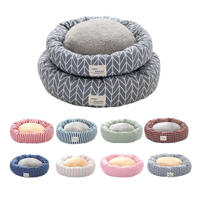 Hot Selling Comfort Dog Beds Round Pet Sleeping Bed