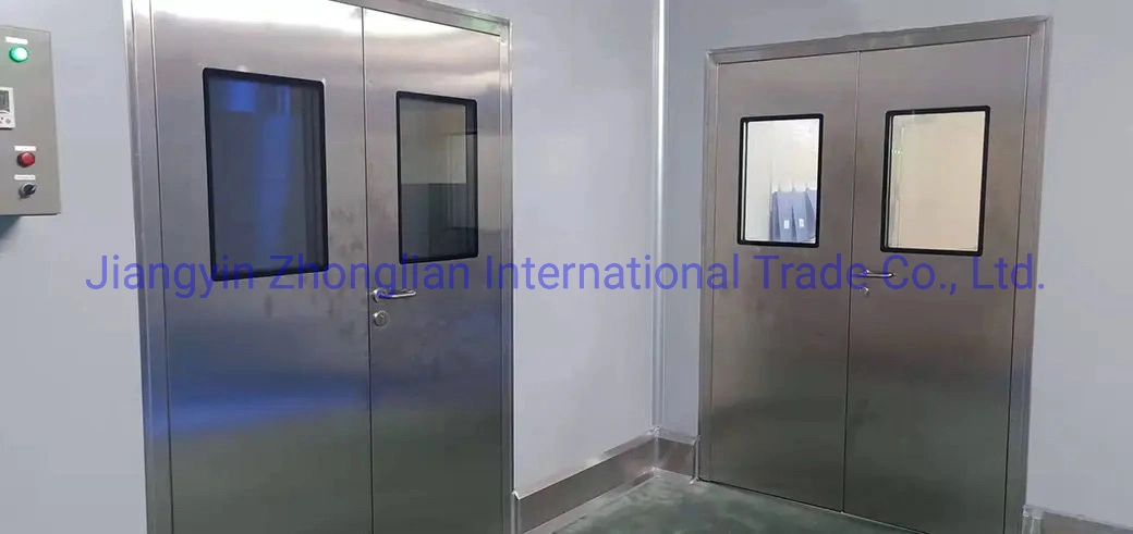 Designs Modern Metal Door Hospital Cleanroom Glass Steel Interior Door