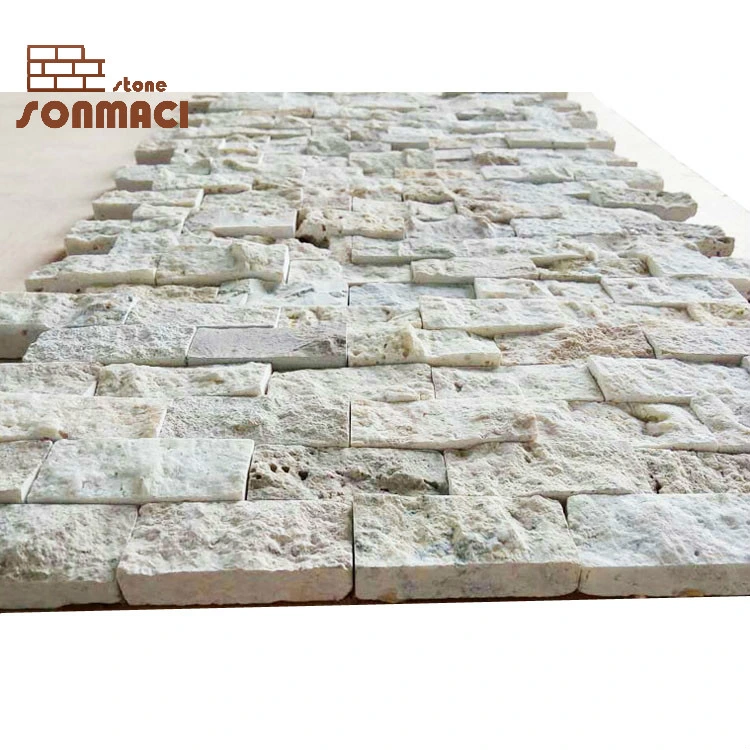 Beige naturales piedra pizarra patrones de mosaico