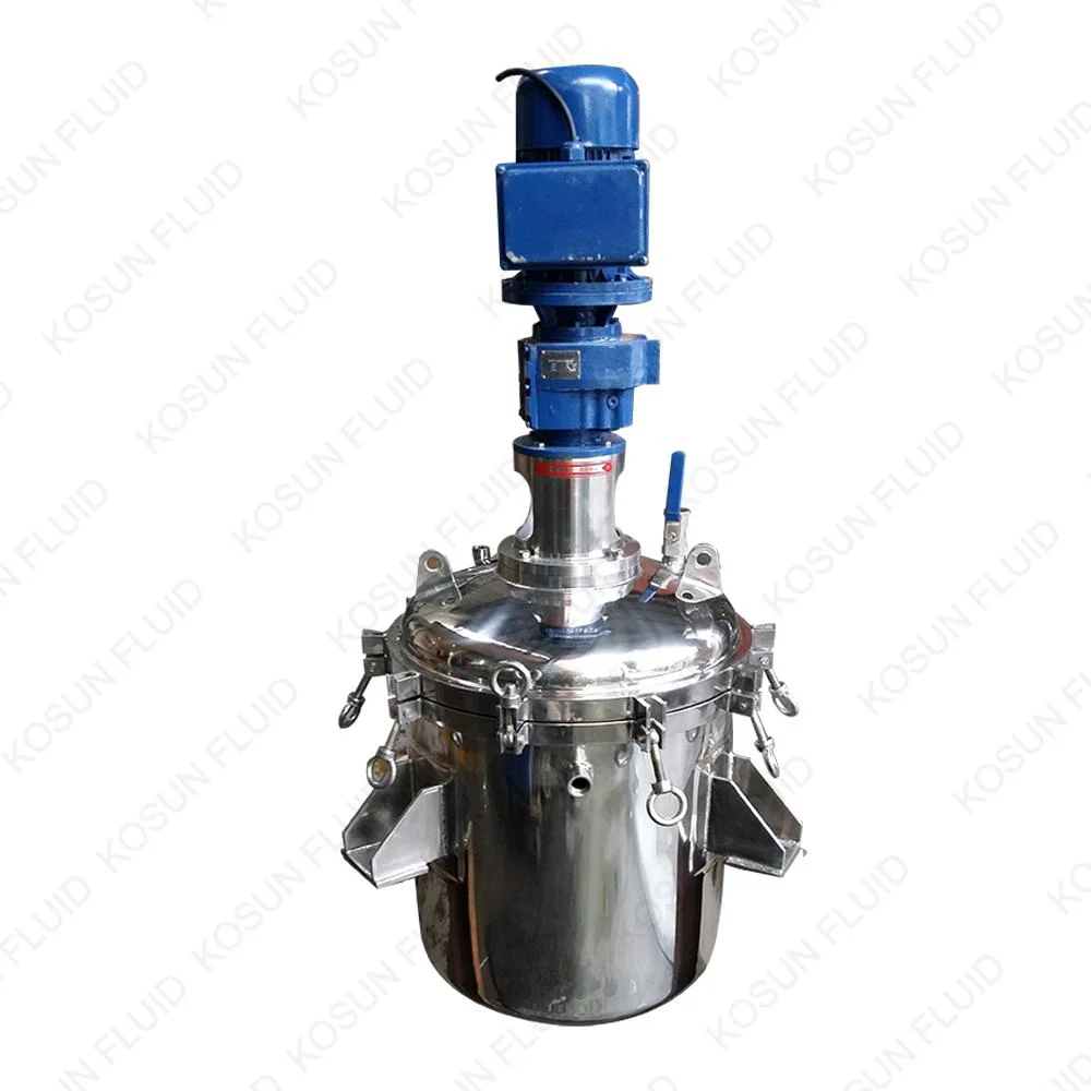 50L 100L 200L Stainless Steel Jacketed Chemical Pressure Tank Crystlization Reactor