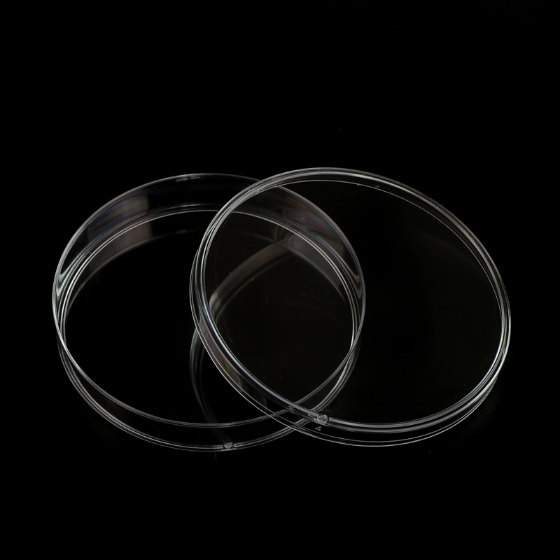 DNA and Rna Free Plastic Laboratory Sterilized Disposable 90mm*15mm Sterile Petri Culture Dishes with Lids for Lab Plate