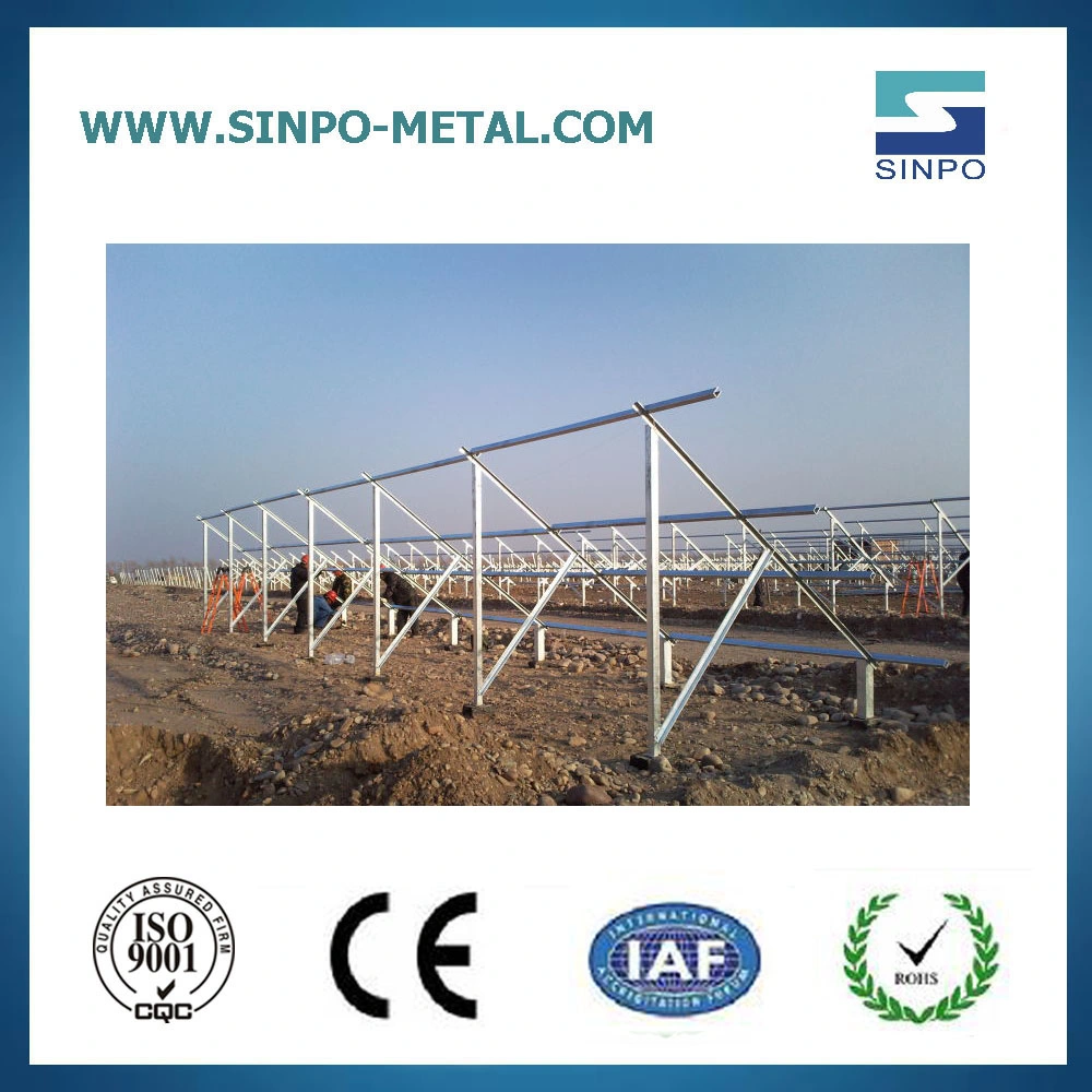 Solar PV Ground Mount Solar Structure Ground Solar Rail Mounting Solar Power System for Home Solar Panel Kits Solar Products