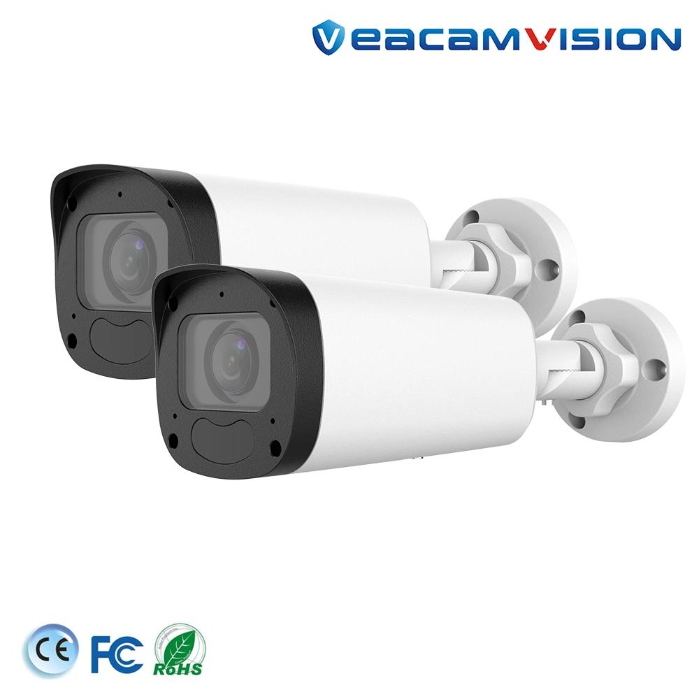 120db Cámaras CCTV de videovigilancia en red HD WDR Proveedores Bullet Smart Cámara de vídeo móvil con alarma Poe Seguridad Cámara para el hogar