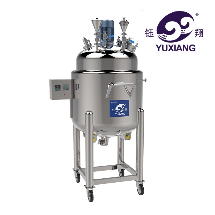 Cosmetics Used Sanitary Storage Mixing Tank Stainless Steel Tank